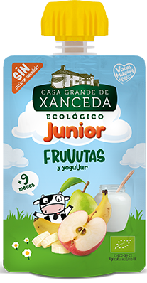 Junior para llevar con frutas y yogur ecológico